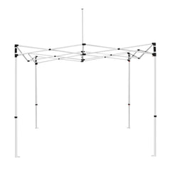 10x10 Pop Up Canopy Tent Frame, Replacement Hexagonal Aluminum Canopy Frame - Customtrend
