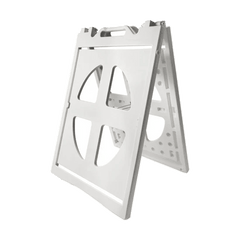 21.5"x28.5" A-Frame Sidewalk Sign – Double-Sided Folding Display for Outdoor Advertising - Customtrend