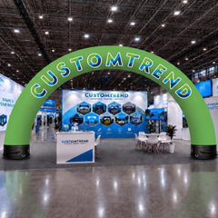 25ft Custom Round Sealed Inflatable Archway – Suitable for Various Events - Customtrend