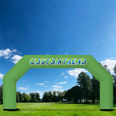 25ft Custom Angled Air-Sealed Inflatable Arch – Suitable for Various Events