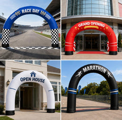 15x10ft Custom Round Sealed Inflatable Archway – Suitable for Various Events