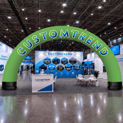 25ft Custom Round Sealed Inflatable Archway – Suitable for Various Events