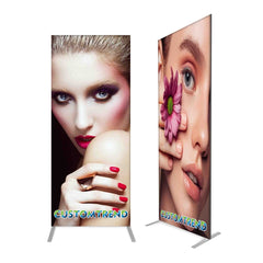 Custom 3FT 36” x 90”,4FT 48” x 90”,5FT 60” x 90” Tension Fabric Display Stand( Aluminum Stand Included) - Customtrend