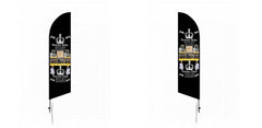 Custom Blade Flags - 1.6x6.6,Single/Double - Customtrend
