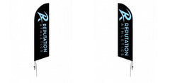 Custom Blade Flags - 3x12,Single/Double - Customtrend