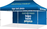Custom Canopy Tent 10x20(10x20 canopy+ back wall) - Customtrend