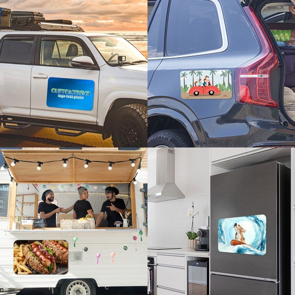 Custom Car Magnets(11.8"x11.8",11.8"x17.5",11.8"x23.5",17"x23.5") - Customtrend