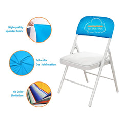 Custom Chair Cover( 18"W x 9"H,18"W x 11"H,20"W x 11"H) - Customtrend