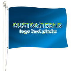 Custom Flag(2x3 / 4x6 / 8x12 / 10x15ft,Single/Double Side) - Customtrend