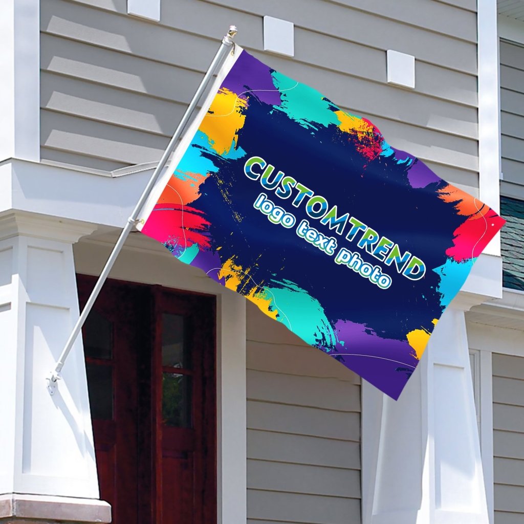 Custom Flag(5X8ft,Single/Double Side) - Customtrend