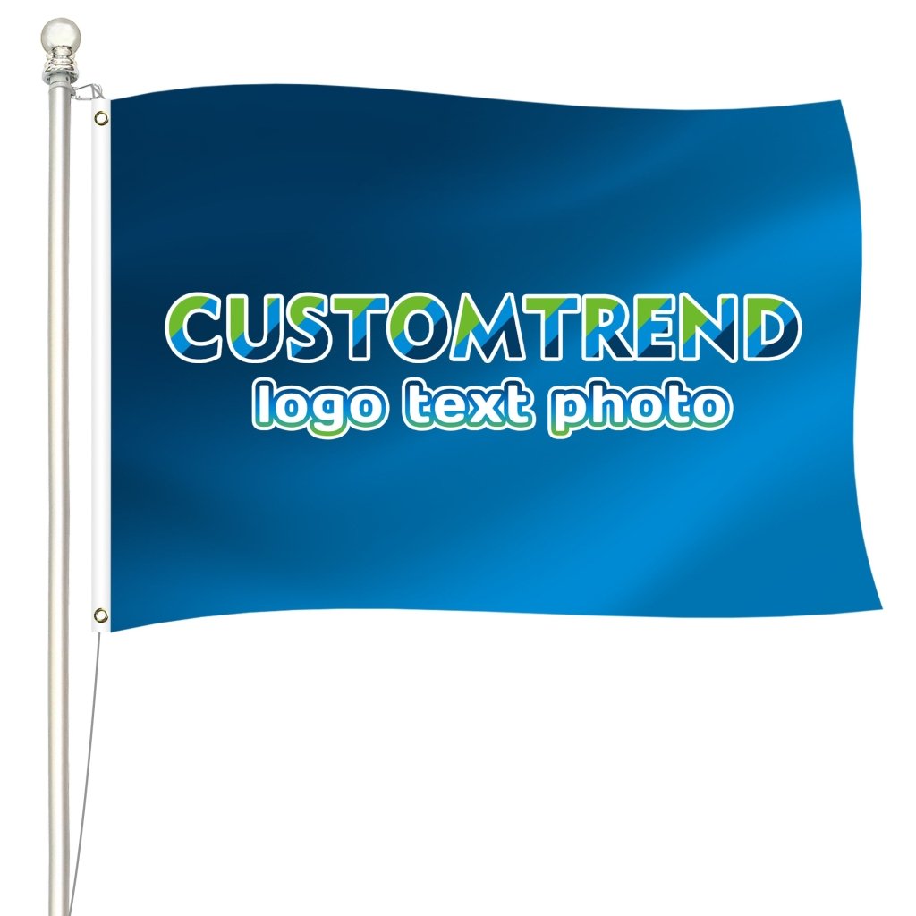 Custom Flag(5X8ft,Single/Double Side) - Customtrend