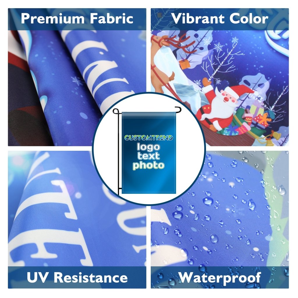 Custom Garden Flags(12"x18"/28"x40") - Customtrend