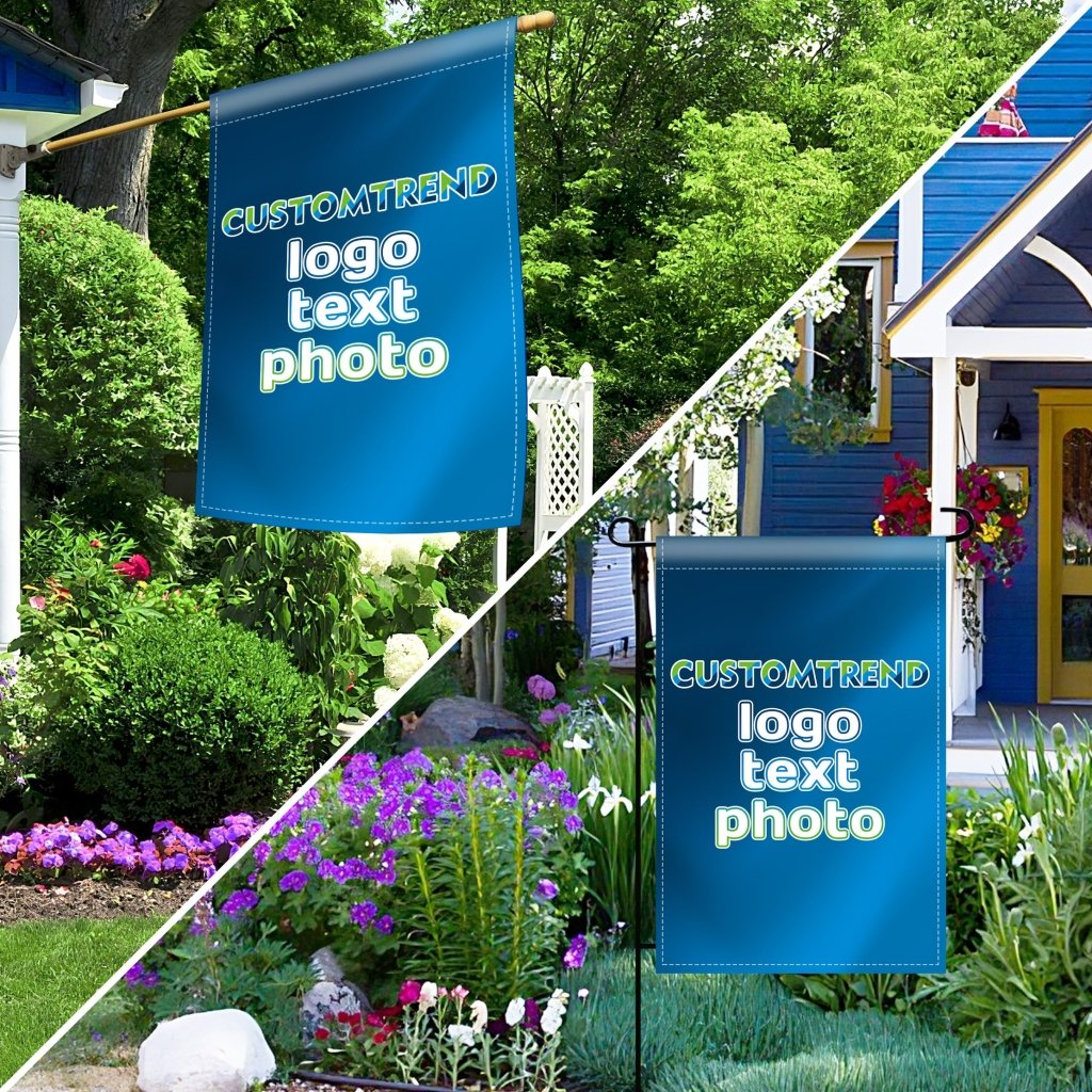 Custom Garden Flags(12"x18"/28"x40") - Customtrend