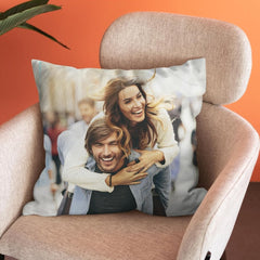 Custom Pillow Cases with Photo Image Text Name(12"x12", 16"x16", 18"x18", 20"x30", 20"x54") - Customtrend