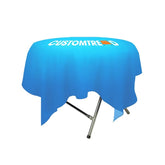 Custom Round Table Cloth(59"× 59") - Customtrend