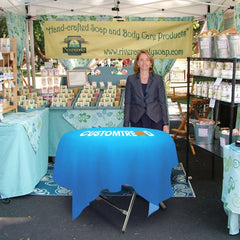 Custom Round Table Cloth(59"× 59") - Customtrend