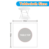 Custom Round Table Cloth(59"× 59") - Customtrend