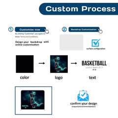 Custom Straight Tension Fabric Display(7.5x10FT+Frame ,Single/Double Sides) - Customtrend