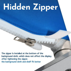 Custom Straight Tension Fabric Display(7.5x10FT+Frame ,Single/Double Sides) - Customtrend