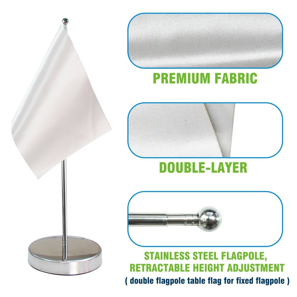 Custom Table Flag(Single/Double Flagpole) - Customtrend