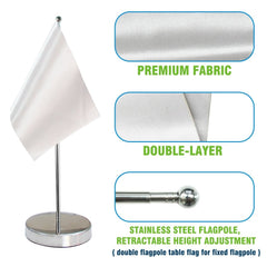 Custom Table Flag(Single/Double Flagpole) - Customtrend