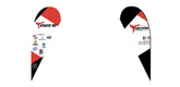 Custom Teardrop Swooper Flag - 2.3x5.6FT, Single/Double - Sided - Customtrend