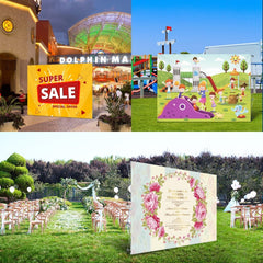 Custom Velcro Tension Fabric Pop Up Display(8'x8' & 8'x10' With Stand) - Customtrend