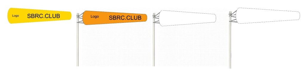 Custom WindSock for Outside(6&34; X 24&34;,8&34; X 36&34;,10&34; X 36&34;,12&34; X 48&34;) - Customtrend