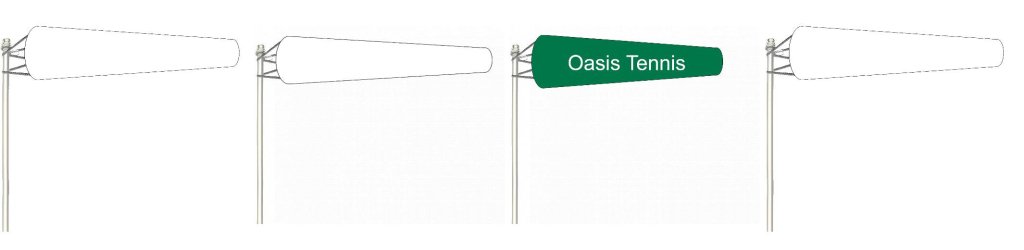 Custom WindSock for Outside(6&34; X 24&34;,8&34; X 36&34;,10&34; X 36&34;,12&34; X 48&34;) - Customtrend