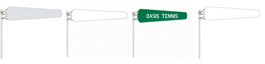 Custom WindSock for Outside(6&34; X 24&34;,8&34; X 36&34;,10&34; X 36&34;,12&34; X 48&34;) - Customtrend