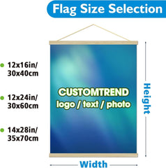 CUSTOMTREND Custom Canvas(12x16,12x24,14x28in) - Customtrend