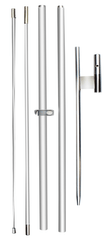 Flagpole adapted to CUSTOMTREND 8ft Custom Flag - Customtrend
