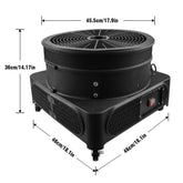 Inflatable Tube Man Air Blower Fan (18''Diameter) 750W - Customtrend