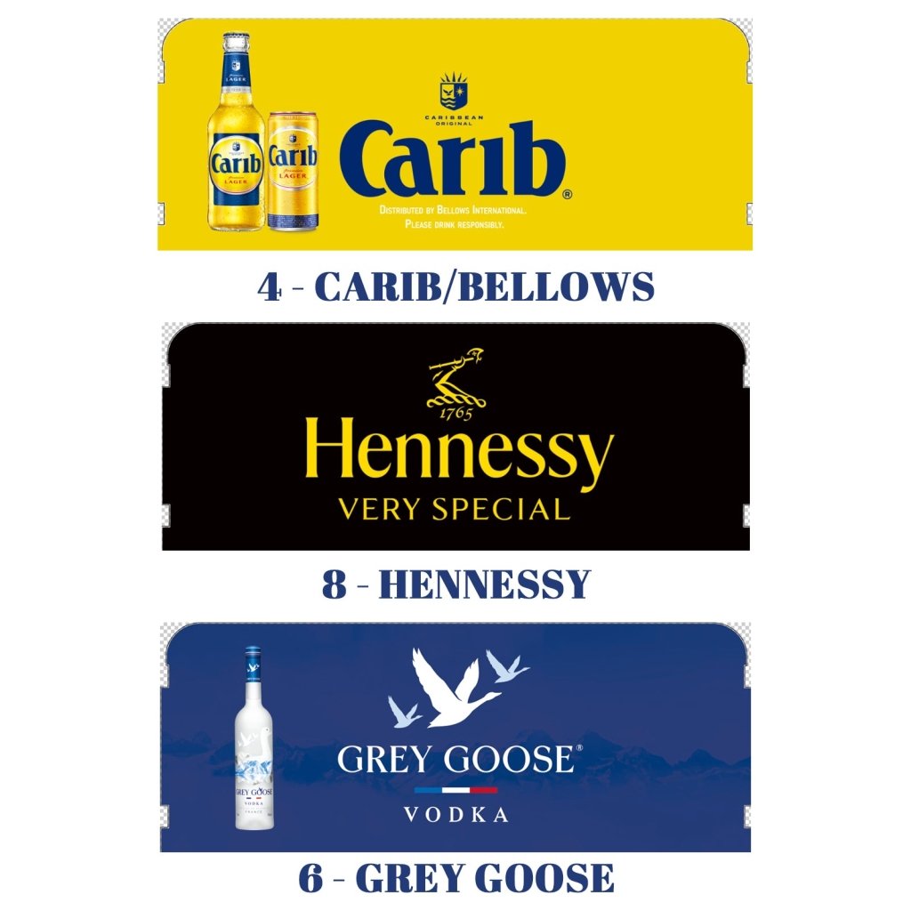 18 Pack Custom Printed Crowd Barrier Covers - Customtrend