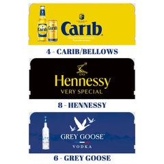 18 Pack Custom Printed Crowd Barrier Covers - Customtrend