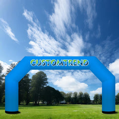20ft Custom Angled Air-Sealed Inflatable Arch – Suitable for Various Events