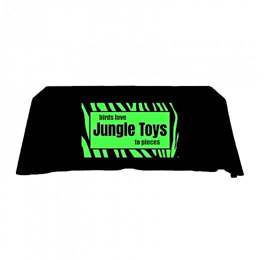 Custom Table Cover Back with Slit(4FT (106&34;W x 88&34;H),6FT (130&34;W x 88&34;H),8FT (154&34;W x 88&34;H)) - Customtrend