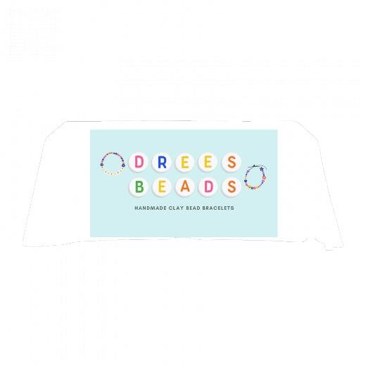 Custom Table Cover Back with Slit(4FT (106&#34;W x 88&#34;H),6FT (130&#34;W x 88&#34;H),8FT (154&#34;W x 88&#34;H)) - Customtrend