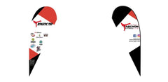 Custom Teardrop Swooper Flag - 2.3x5.6FT, Single/Double - Sided - Customtrend