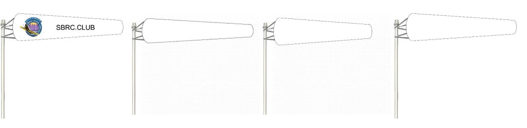 Custom WindSock for Outside（6&#34; X 24&#34;，8&#34; X 36&#34;，10&#34; X 36&#34;，12&#34; X 48&#34;） - Customtrend